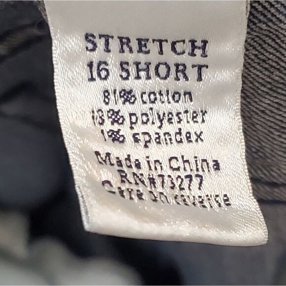 Croft & Barrow mom jeans classic fit plus 16 short - Picture 5 of 5